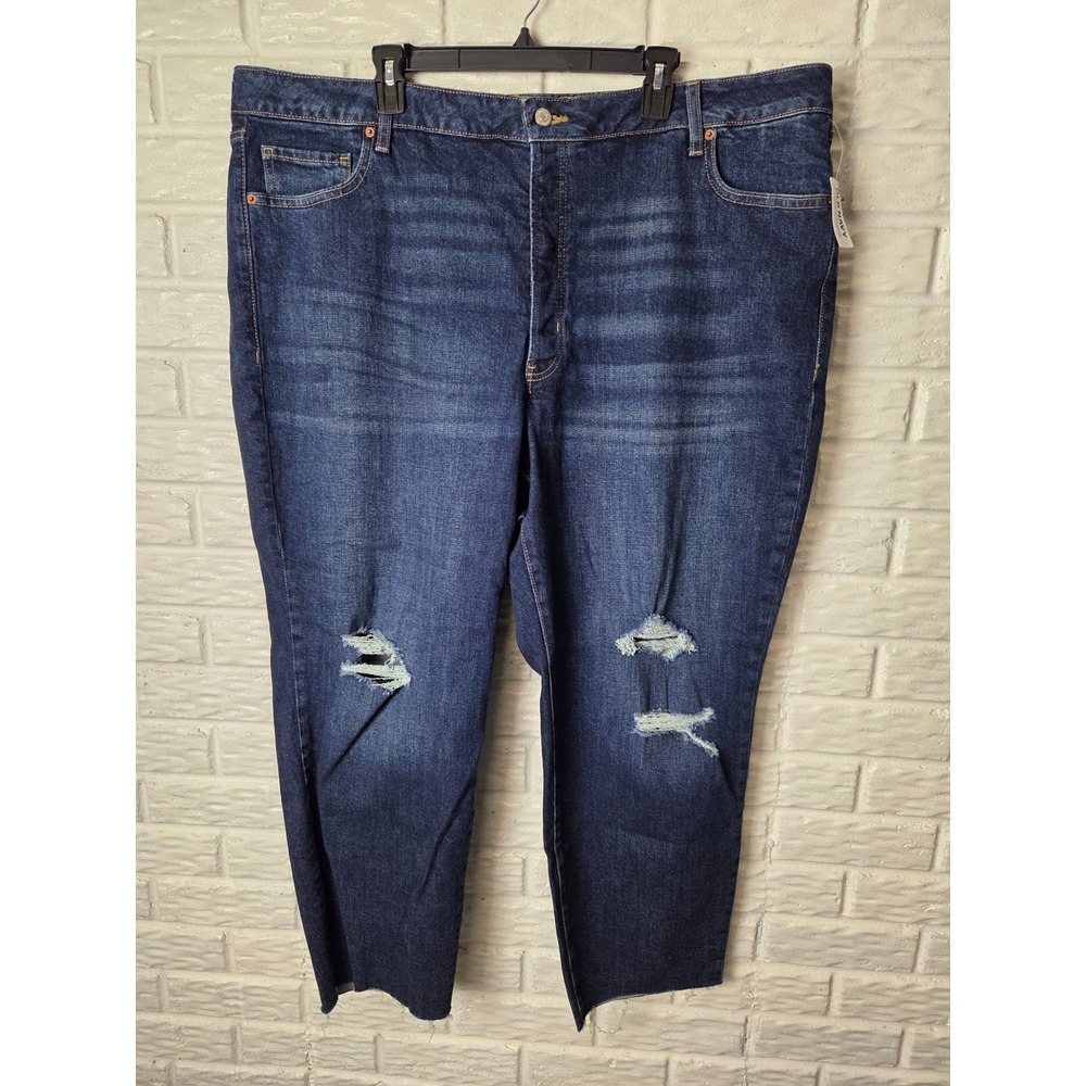 Old Navy jeans Women's sz 26 High Rise OG Straight Stretch Secret smooth pockets